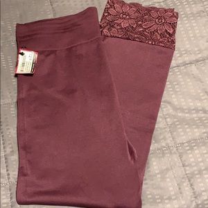 Last Chance! Boutique Purple Capri Leggings